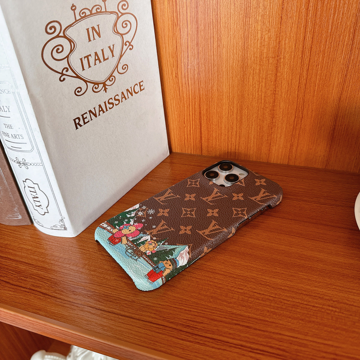 Luxury Monogram Phone CaseFor iPhone Big Printing -WWN251605