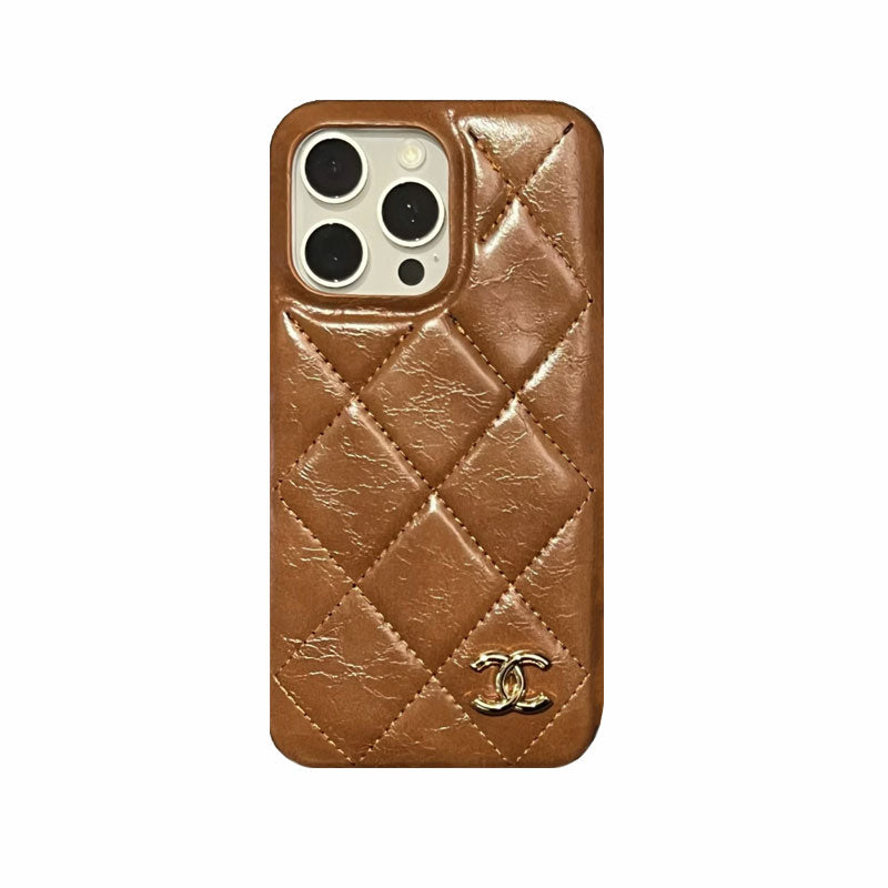 Leather CC Phone Case For iPhone Black-XNP250605