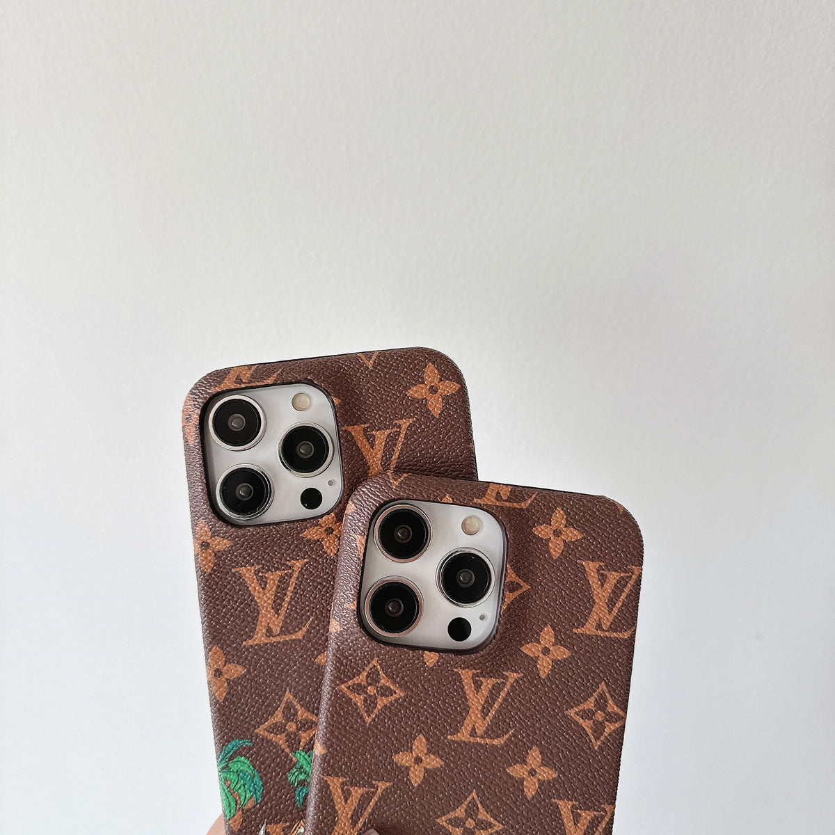 Luxury Monogram Phone CaseFor iPhone Big Printing -WWN251605